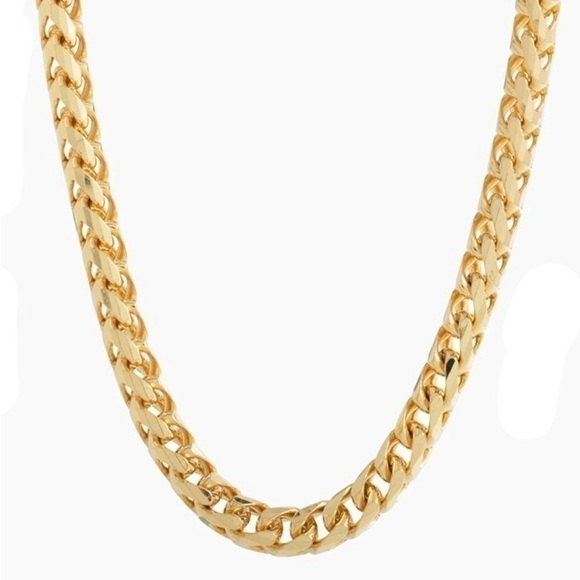 Gold Cuban Link Chain - Picture 2 of 7